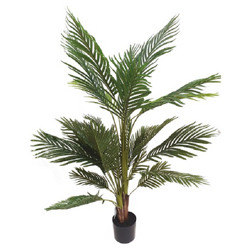 Faux Potted Palm Tree - 1.5 Metres Tall