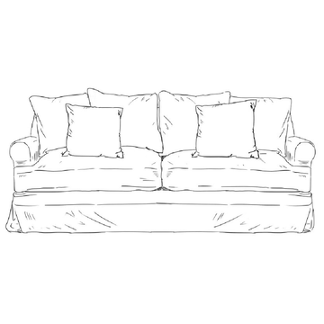 Newport 3.5 Seater Sofa Base [Base Only]