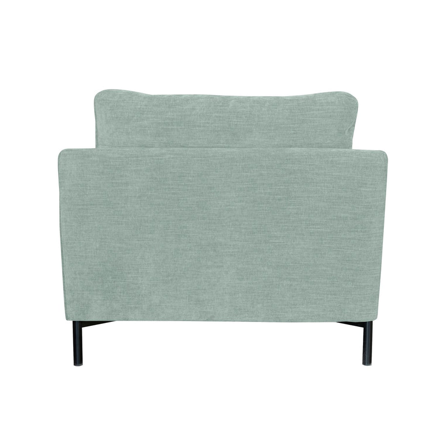 Contemporary Profile Armchair - Green