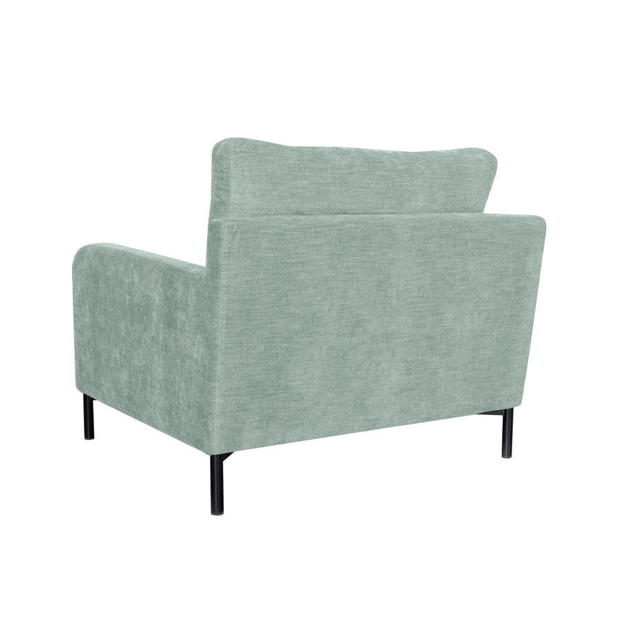 Contemporary Profile Armchair - Green