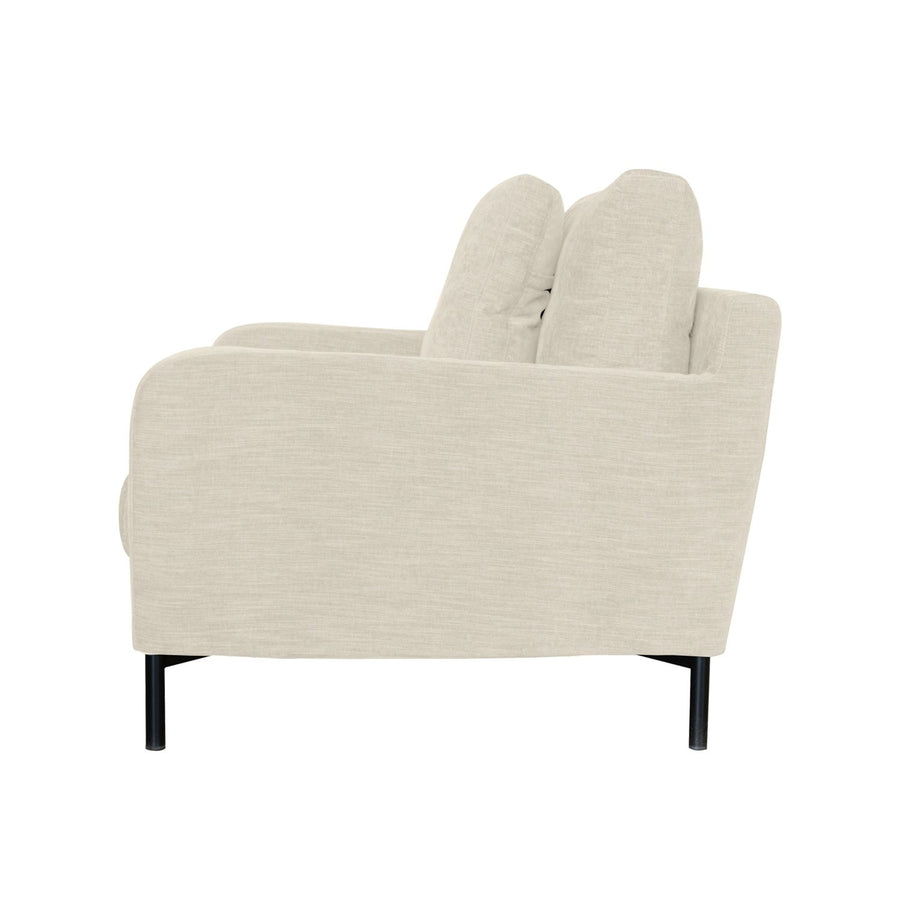 Contemporary Profile Armchair - Toffee