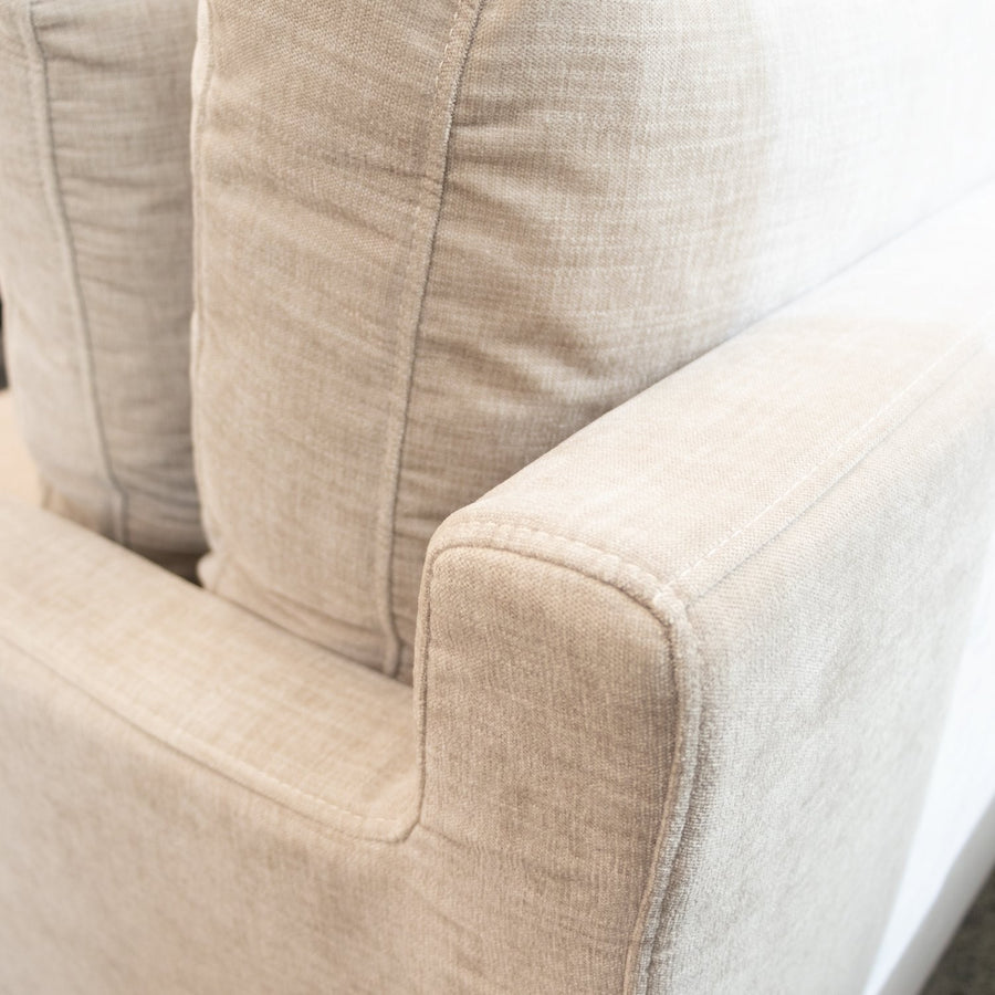 Contemporary Profile Armchair - Toffee