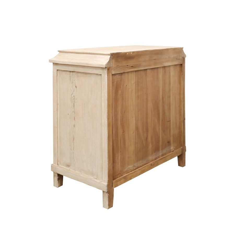 French Chateau Three Drawer Dresser - Natural