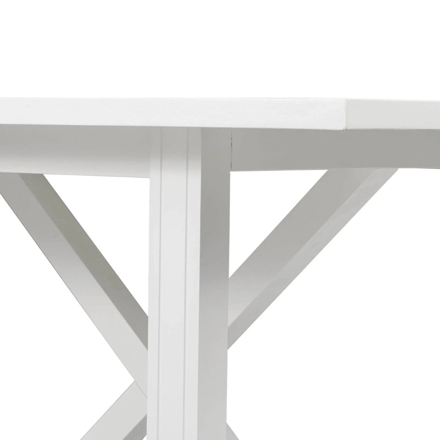 Hamptons White Dining Table - 2.2 Metres