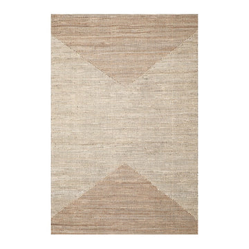 Jute Two Toned Rug 2m x 3m - Natural