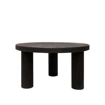 Post Leg Coffee Table - Matte Black