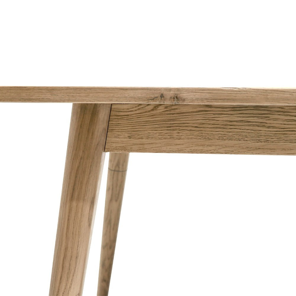 Rectangular American White Oak Dining Table 180cm - Natural | Coastal ...