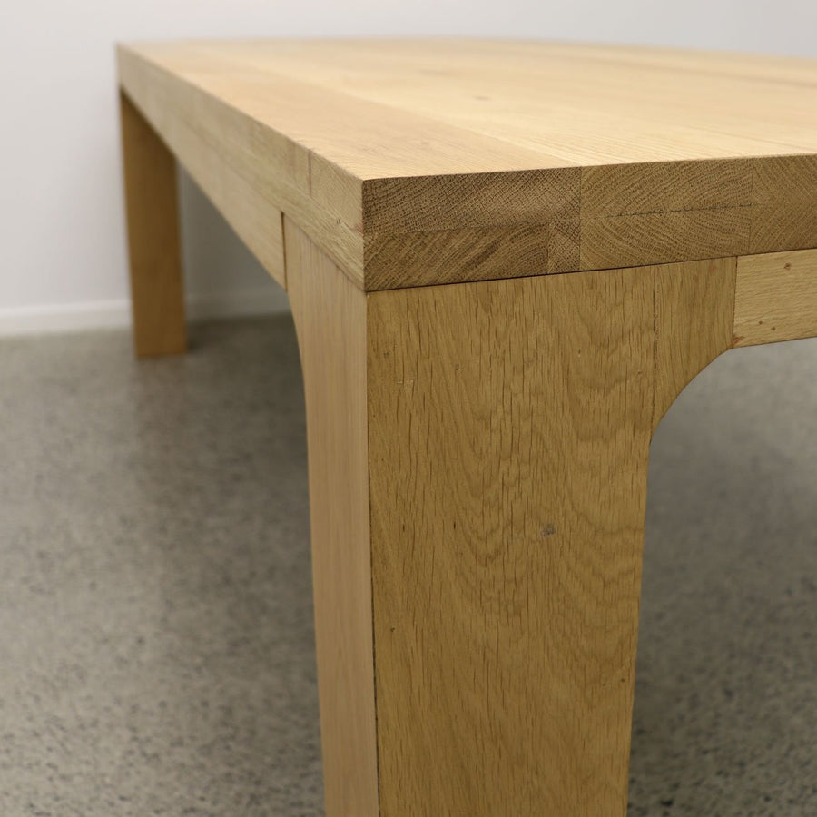 Solid Oak Rectangular Dining Table 180cm