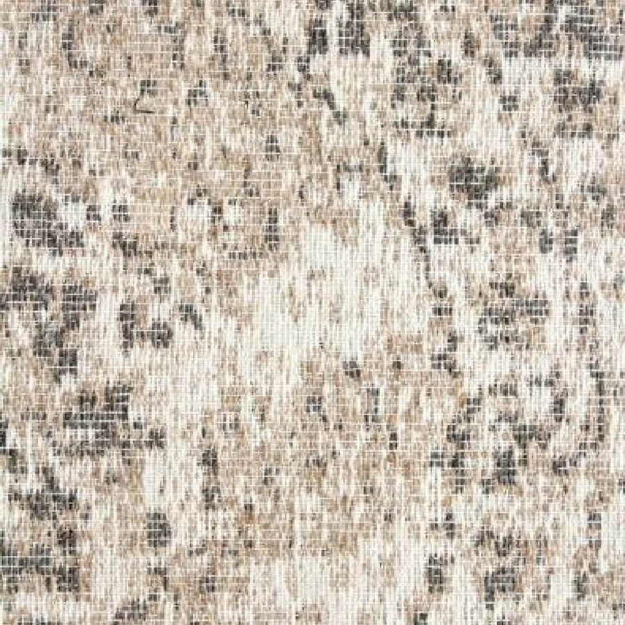Turkish Style Distressed Rug 240cm x 340cm - Faded Beige & Ivory