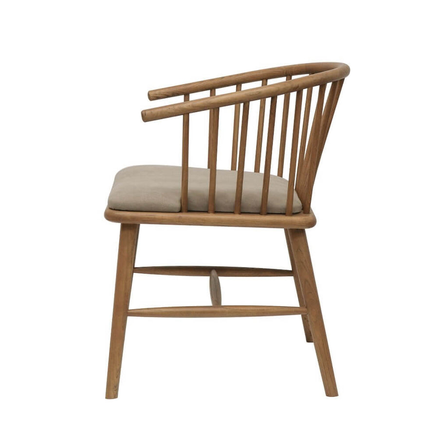 Ankara Oak Chair - Desert