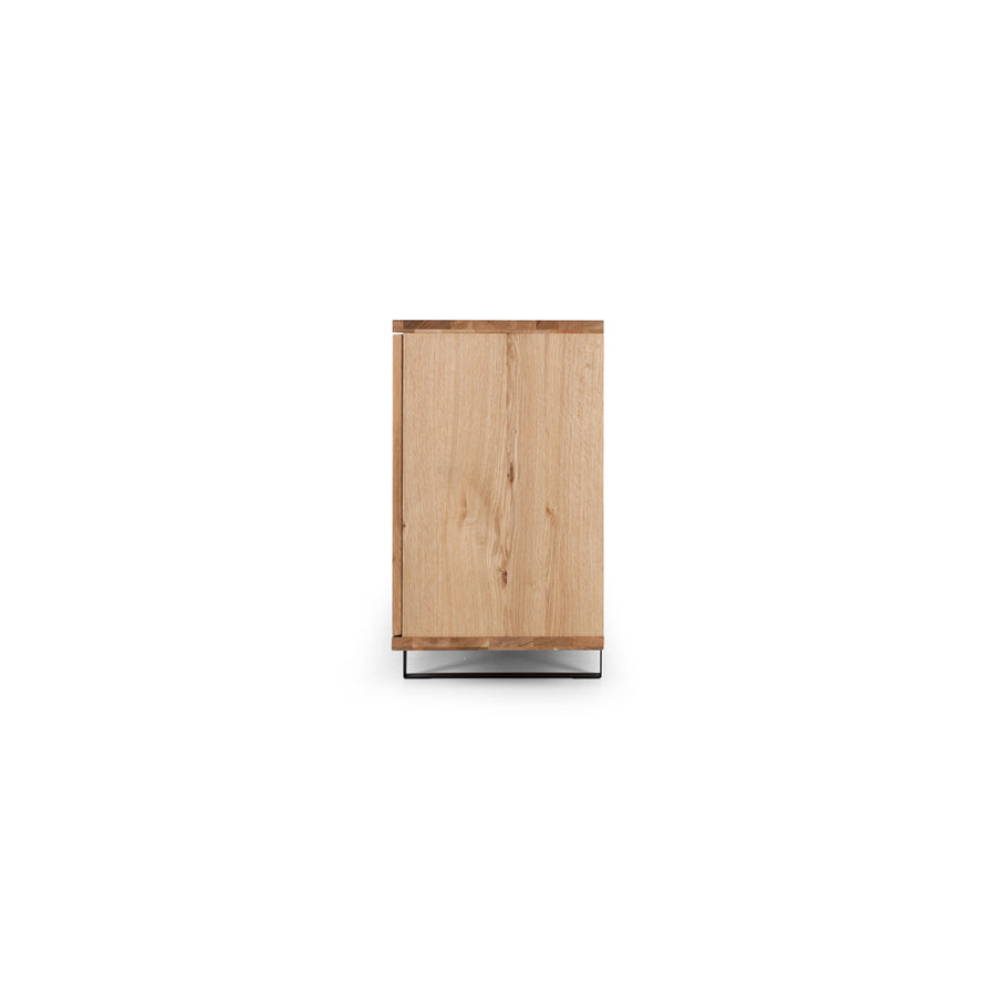 Geometric Oak Sideboard - Natural