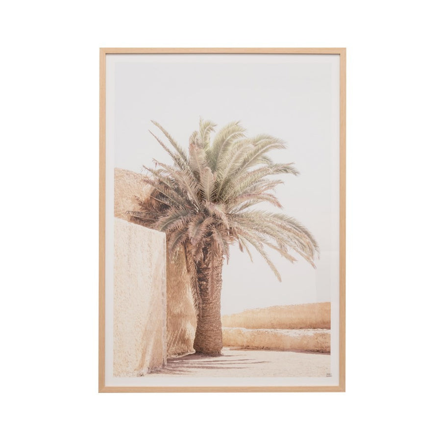 Morocco Palm Framed Wall Art