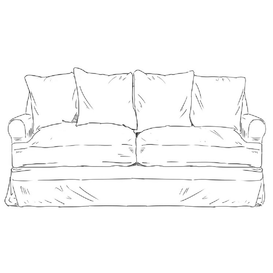 Newport 2.5 Seater Sofa Base [Base Only]