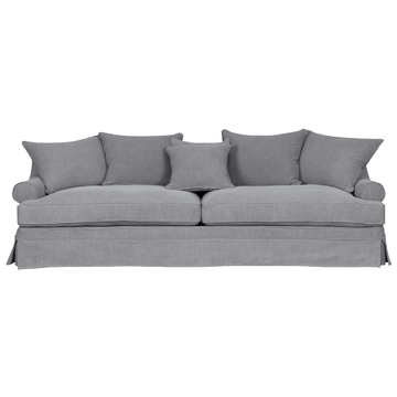 Newport 3.5 Seater Sofa Slip-Cover - Cool Grey [Slip-Cover Only]