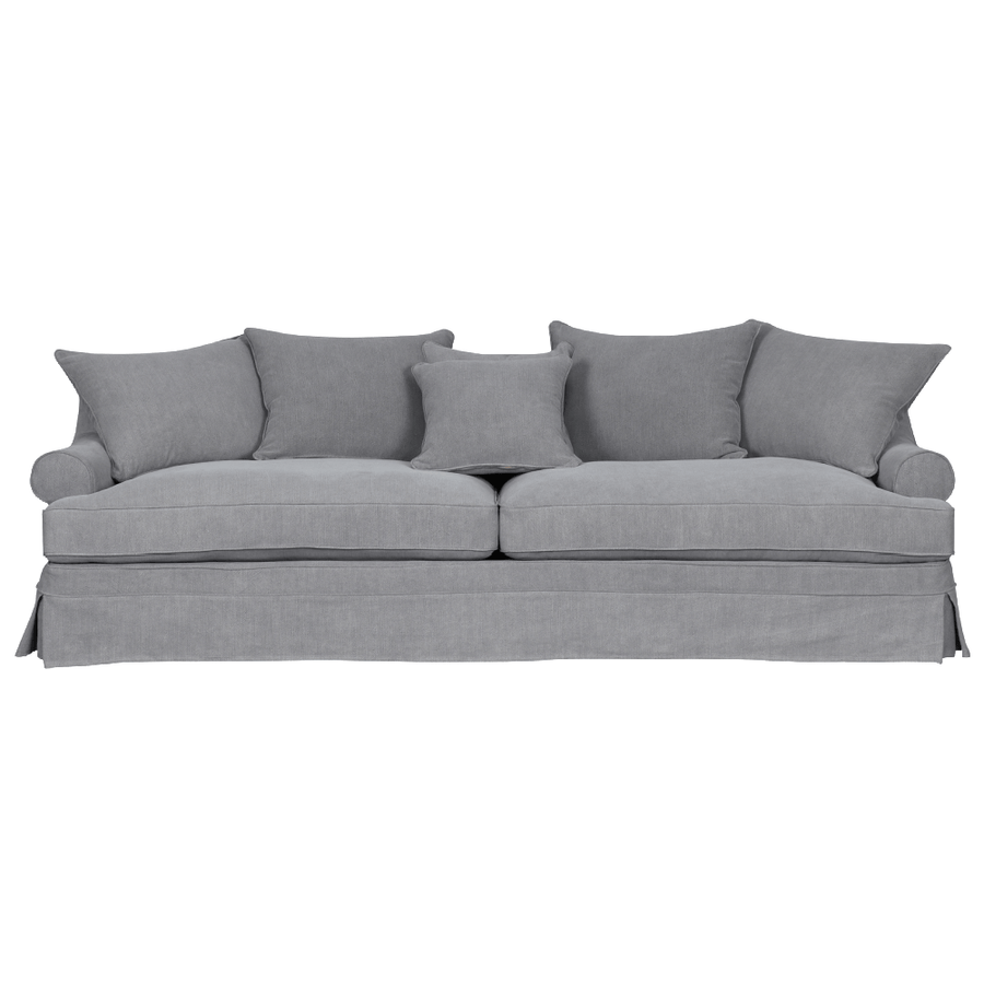 Newport 3.5 Seater Sofa Slip-Cover - Cool Grey [Slip-Cover Only]
