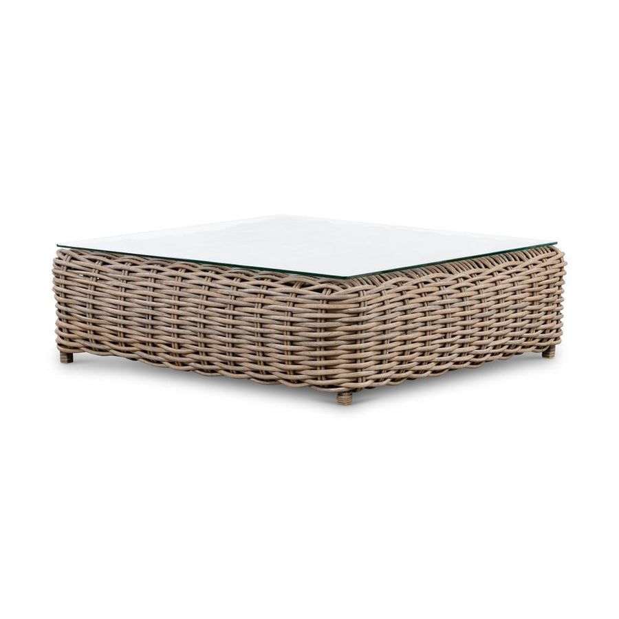 Outdoor Lux Wicker Coffee Table