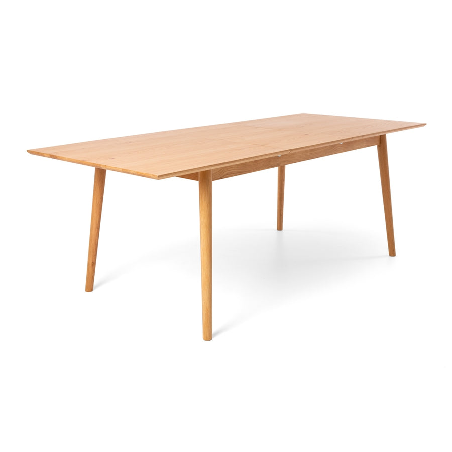 Scandi Beach Extension Dining Table 160cm (Extends to 210cm) - Natural