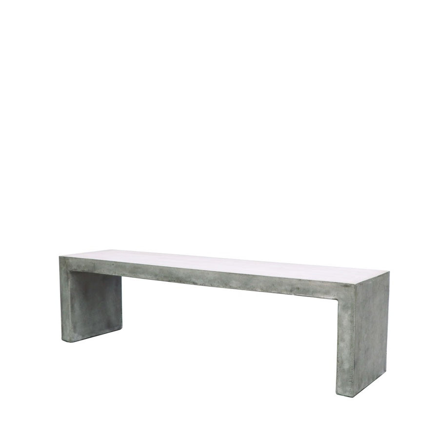 Sculptural Concrete Dining Bench - 1.60 Metres