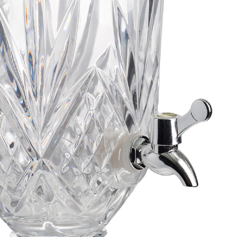 Diamond Glass Drink Dispenser