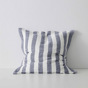 Weave Vito Cushion - Ocean Stripe